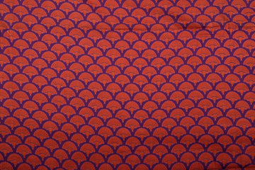 Cotton Cambric Booti Block Print Fabric
