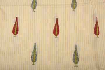 Cotton Cambric Traditional Block Print Fabric
