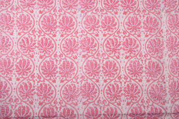Cotton Cambric Traditional Block Print Fabric