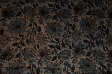Modal Fabric Dabu Block Printed
