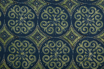 Modal Fabric Badmeri Block Printed