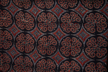 Modal Fabric Badmeri Block Printed