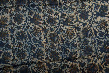 Modal Fabric Dabu Block Printed