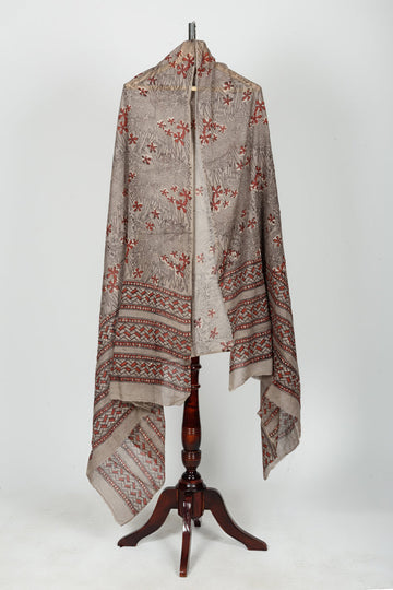 Cotton Malmal Block Printed Dupatta