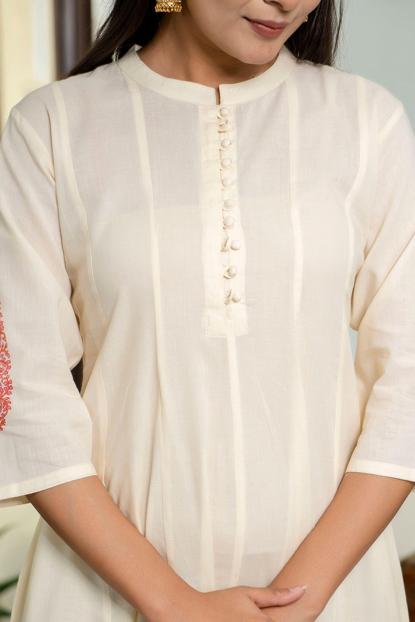 Copy of Mughal Block Printed Anarkali Kurta