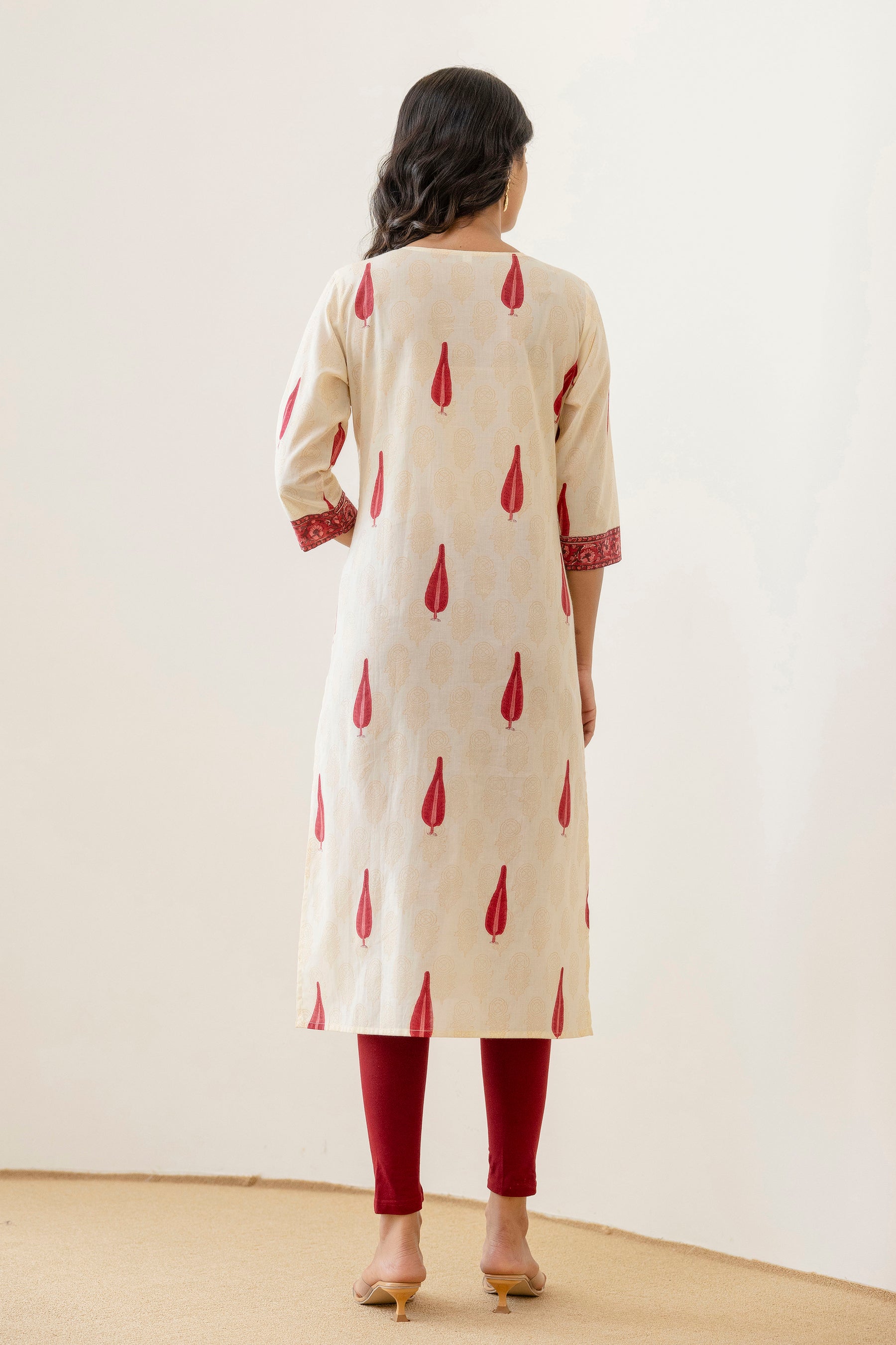 Block Printed Cotton Kurta