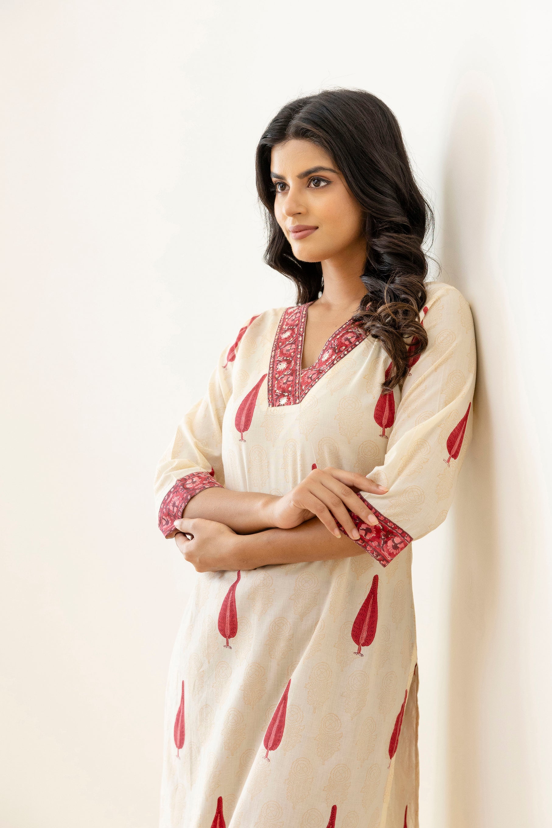 Block Printed Cotton Kurta