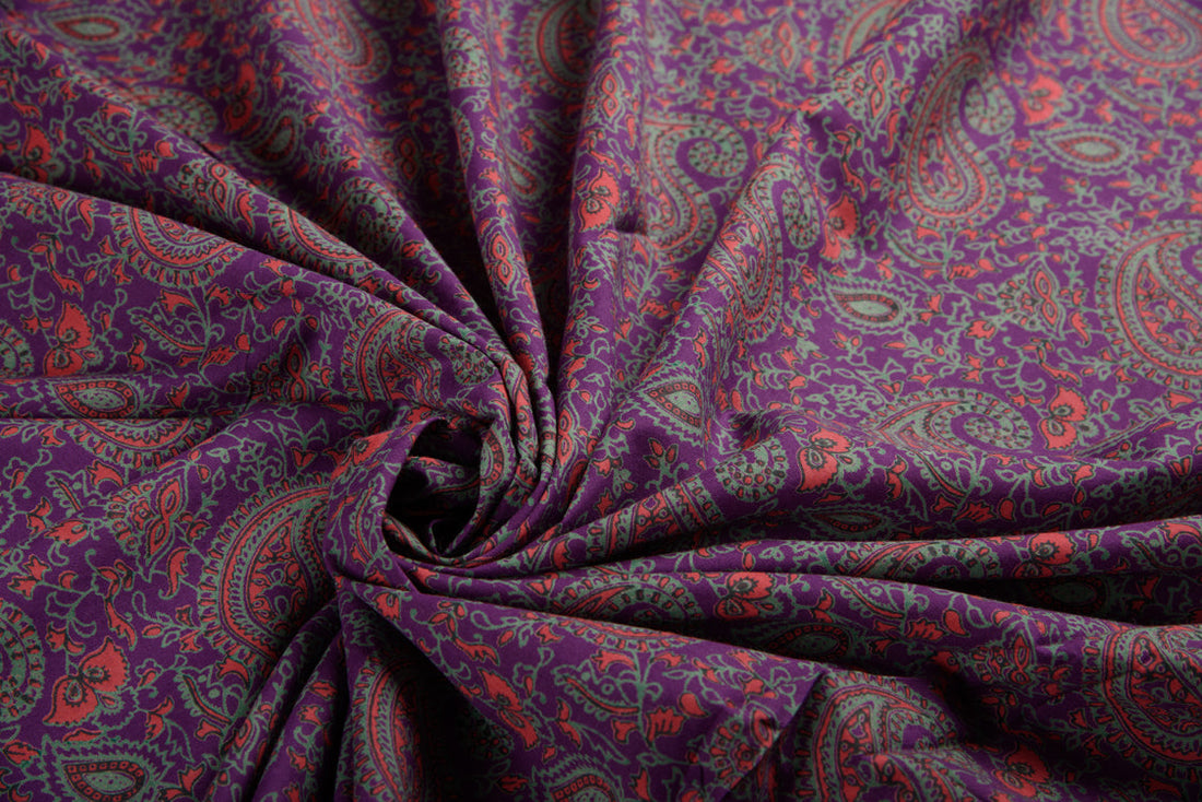 Cotton Cambric Traditional Block Print