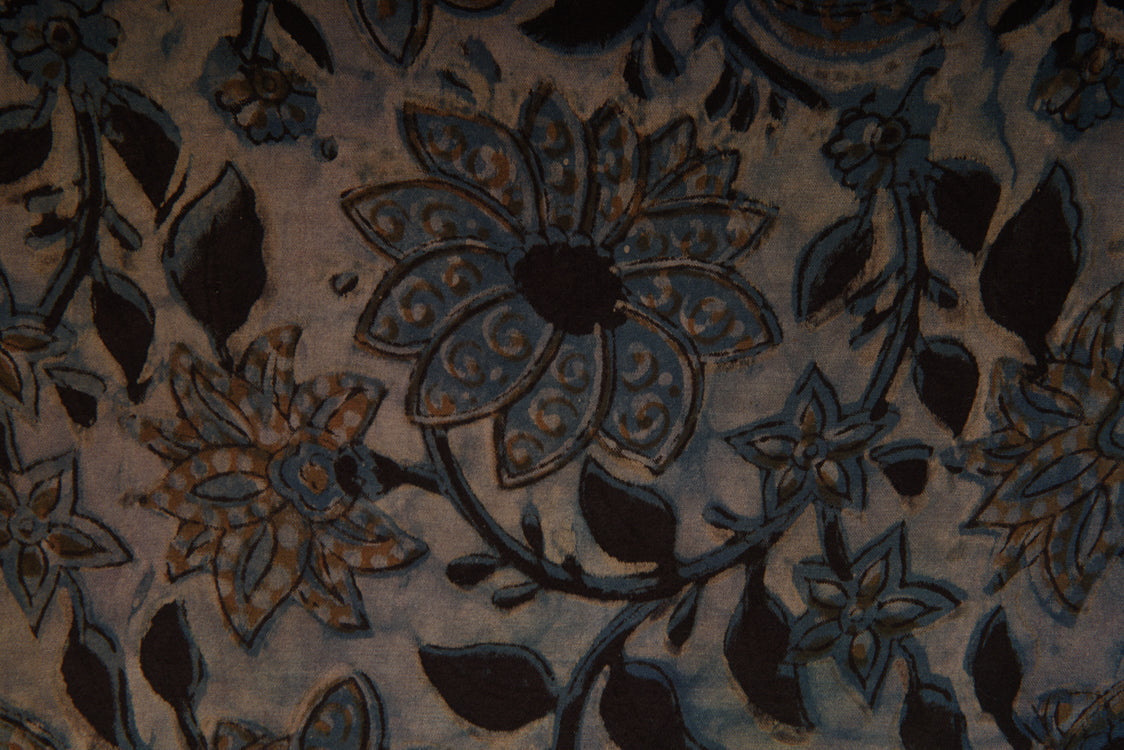 Modal Fabric Dabu Block Printed