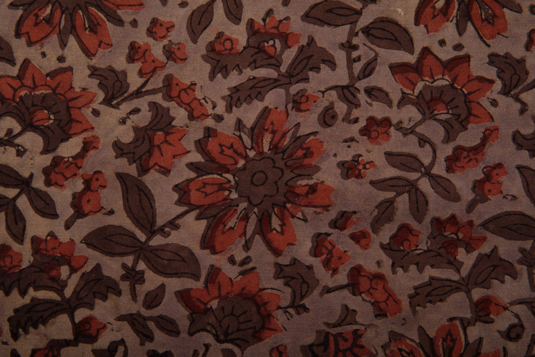 Modal Fabric Dabu Block Printed