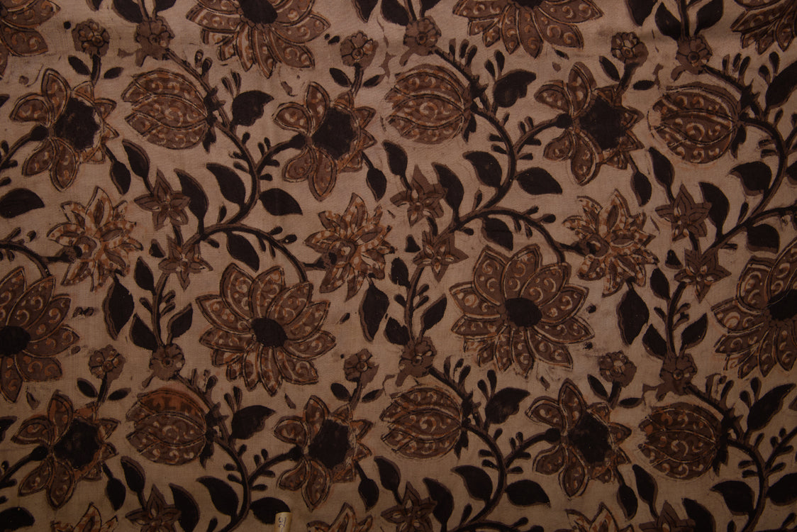 Modal Fabric Dabu Block Printed