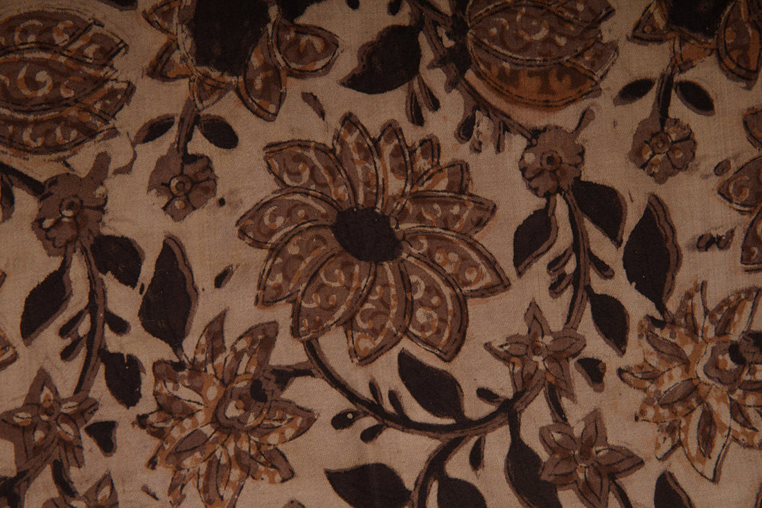 Modal Fabric Dabu Block Printed