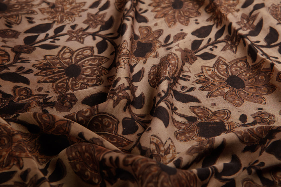 Modal Fabric Dabu Block Printed