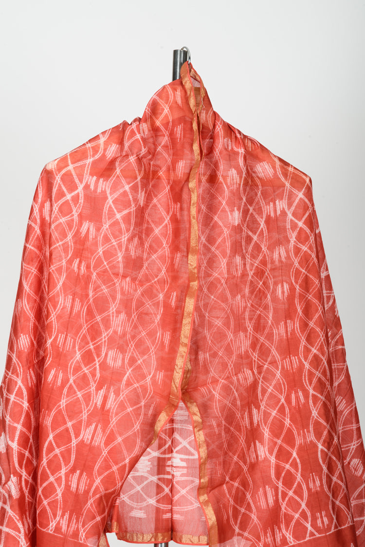 Traditional Chanderi Shibhori Dupatta