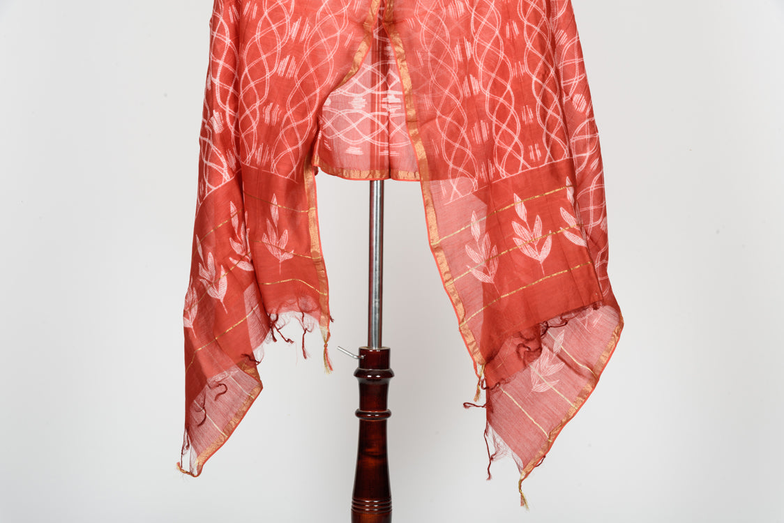 Traditional Chanderi Shibhori Dupatta