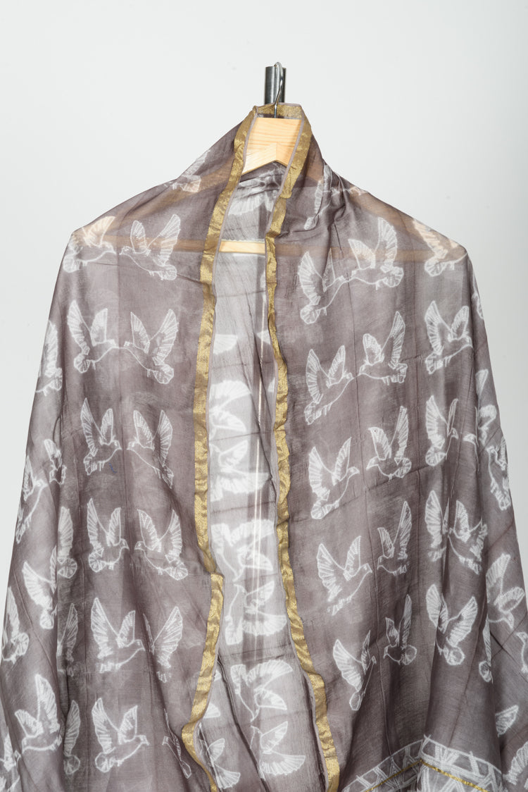 Traditional Chanderi Shibhori Dupatta