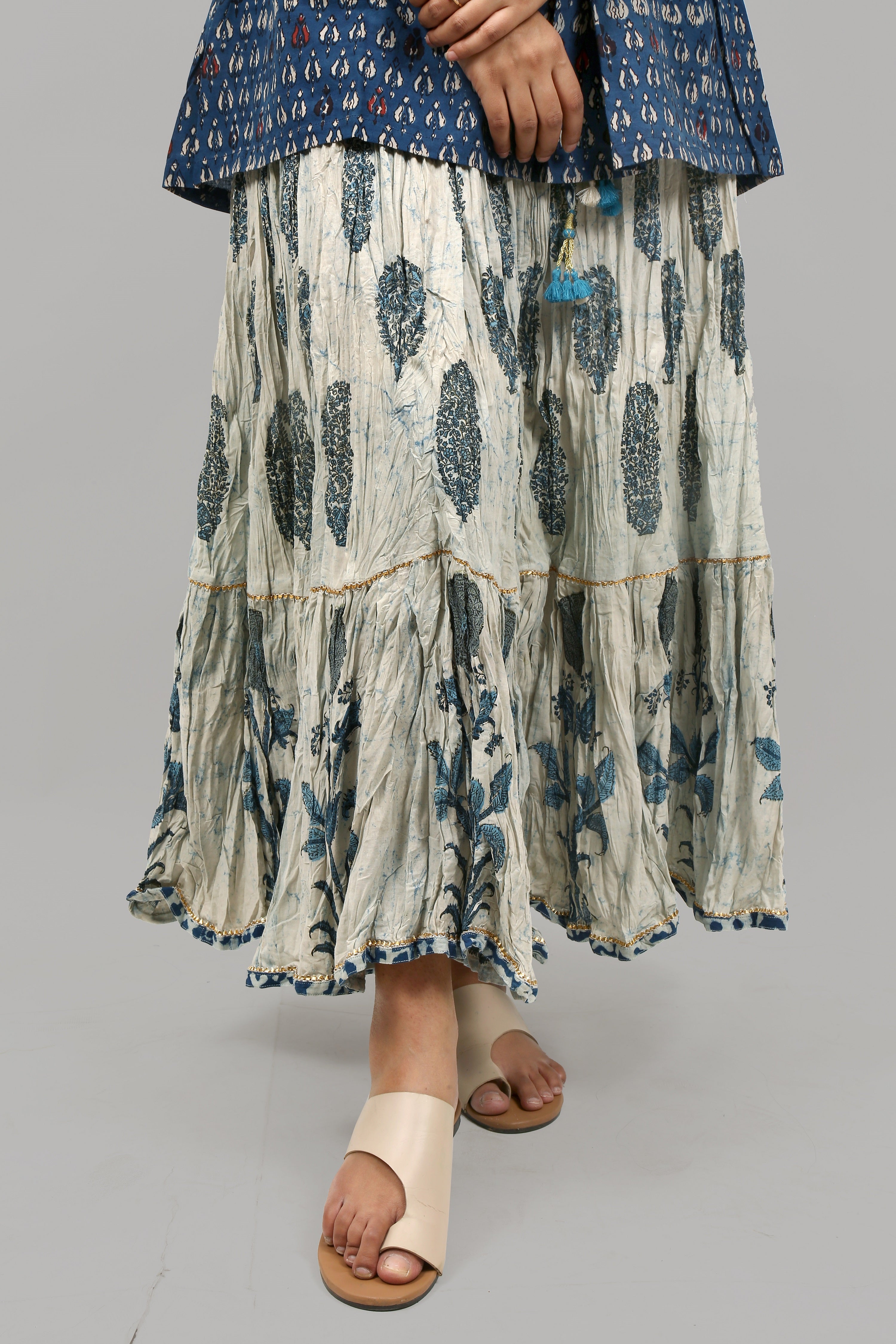 Block Printed Skirt
