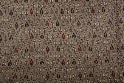 Cotton Cambric Jahota Block Printed Fabric