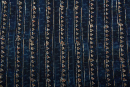 Cotton Cambric Jahota Block Printed Fabric