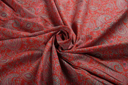 Cotton Cambric Traditional Block Printed Fabric