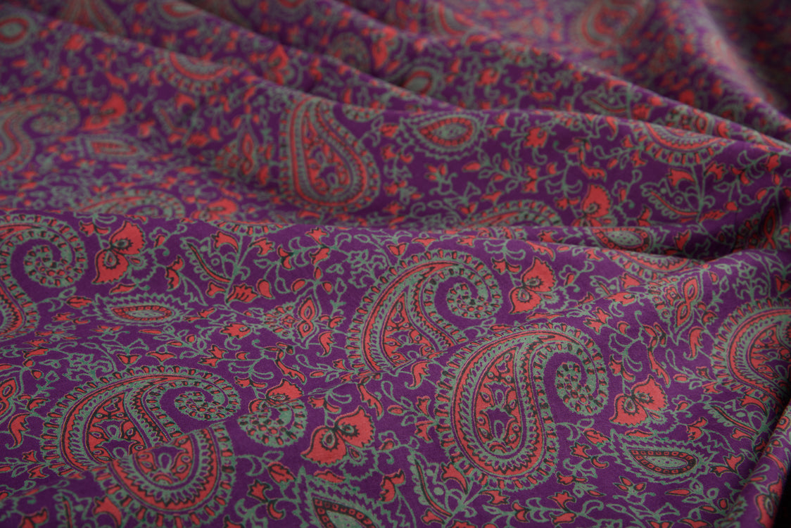 Cotton Cambric Traditional Block Print