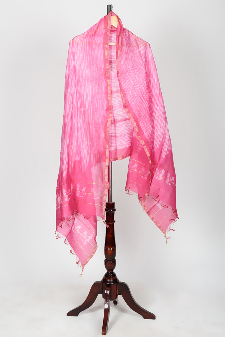 Traditional Chanderi Shibhori Dupatta